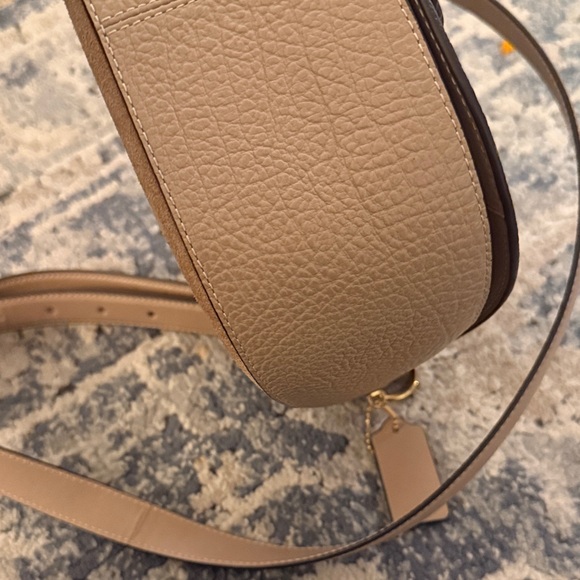 Coach 2 way suede/ leather bag - Picture 6 of 16